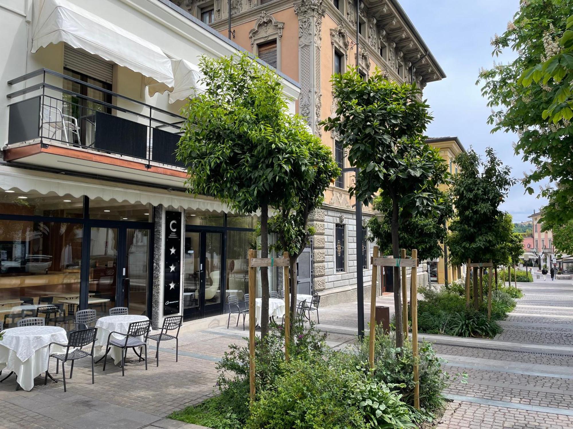 Hotel Central Giacomini Salò Kültér fotó
